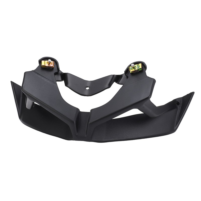 Motorcycle Front Spoiler Black Increase Stability Aerodynamic Wing Kit for