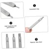 KONTONTY 5pcs Jewelry Stamping Tool Punch Stamps for Jewelry and