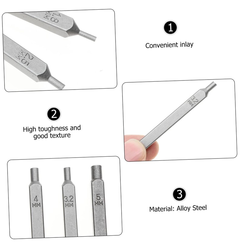KONTONTY 5pcs Jewelry Stamping Tool Punch Stamps for Jewelry and