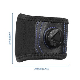 Ellenbogenbandage, Tennisarm Bandage, Tennisarm, Ellenbogenschoner, Golferarm Bandage, Einstellbare Größe, Zur Linderung Von Sehnenscheidenentzündungen, Beim Sport und Im Berufsalltag, Schwarz