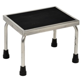 Vestil FT-SS-1 Stainless Steel Foot Stool, Silver