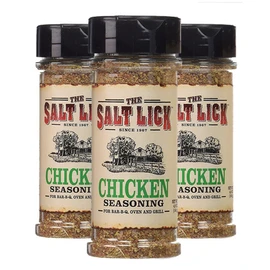 The Salt Lick Seasoning 4-5oz Bottle (Pack of 3) Select Flavor Below (Chicken 4oz)