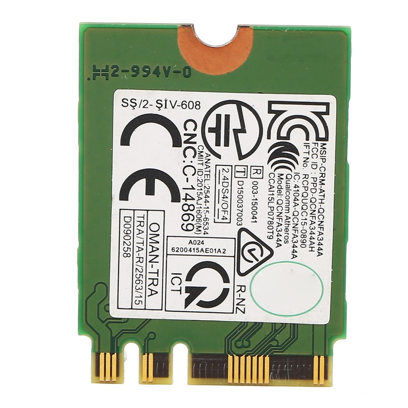 WiFi Card Module Bluetooth 4.1 2.4Ghz 5Ghz 802.11ac 867Mbps NGFF