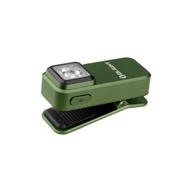 OLIGHT Oclip Rechargeable EDC Flashlight 300 Lumens Dual Sources Compact Pocket Clip Light, Convenient USB C Charging, Magnetic Flash Lights for Working, Cycling, Emergency, Signaling Tool(OD Green)