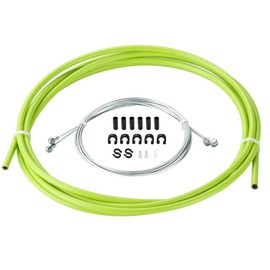 Chooee Bike Brake Cable & Housing,Bicycle Brake Cable for Road Bike MTB Mountain Bike,Green