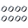 uxcell 8 Pcs Split Ring Pipe Hanger, 90mm/3.5inch Adjustable Pipe