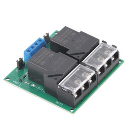 High Performance Two-Way Bidirectional Two-Way Relay Module, 30A Relay Module, 5V 30A Relay Optocoupler Disconnect Relay Module 30A Yyg-3 Dc12V (5VDC)