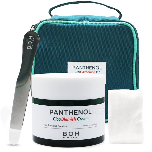 Biohealbo Panthenol Cica Blemish Cream 100ml Planning-Wrapping Kit