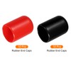 Rebower 20 Pack Screw Thread Protector Cover Rubber End Caps,