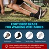 Welnove Upgraded Drop Foot Brace – Adjustable Lightweight AFO Support