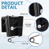 Pontoon Fender Clips for Square Rails, Mental Pontoon Boat Bumpers