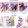 Pack of 24 3D Butterflies Decorative Butterfly Wall Decoration 3D