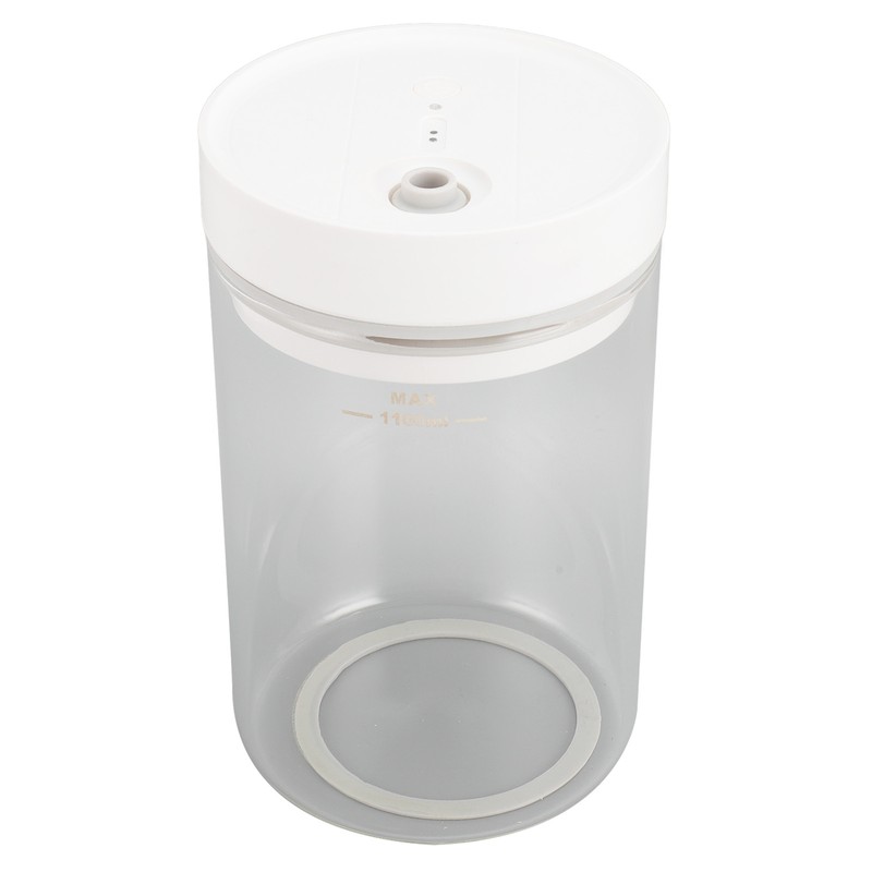 1100ml Electric Coffee Canister Glass Vacuum Sealer Jar Lasting Freshness