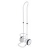 2 PCS Oxygen Cylinder Cart, Portable Rolling Oxygen Tank Cart