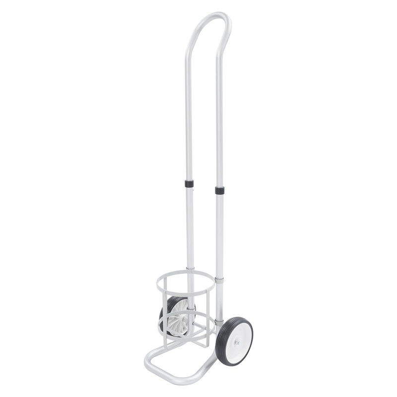 2 PCS Oxygen Cylinder Cart, Portable Rolling Oxygen Tank Cart