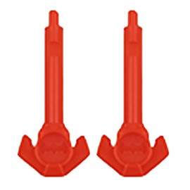 Imaginext Replacement Part for Fisher-Price Inspired by DC Super-Friends Bat-Tech Batcave GYV24 - Replacement 2 Red Projectiles