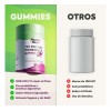 Probióticos en Gomitas, 120 Billones UFC con 14 Cepas, Inulina