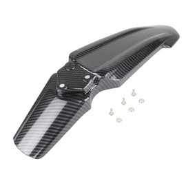 HTBCCHB Surron Simulated carbon fiber surface Front Fender ABS Plastic Motorcycle Modified Mudguards Protector Compatible with Light Bee Sur Ron S/X Segway X160 / X260(Carbon Fiber Front Fender)
