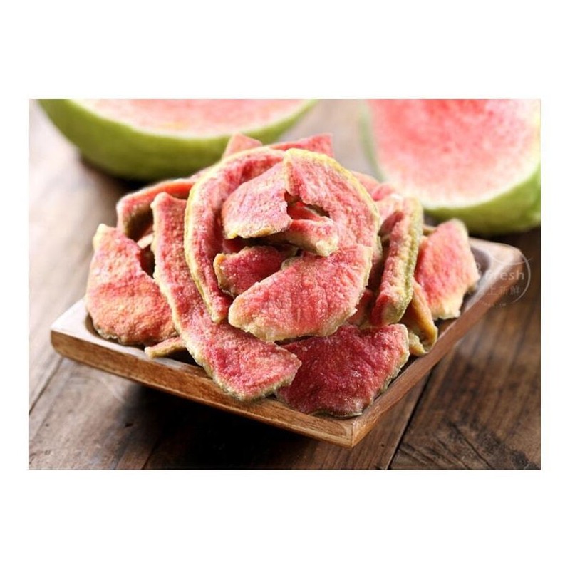 Taiwanese Tai Chuan Dried Red Guava 100g紅心芭樂乾