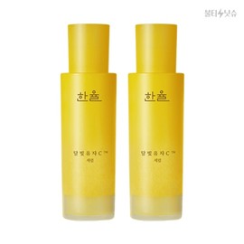 Hanyul Serum Moonlight Citron Skin Fatigue Large Capacity Vitamin Serum 50ml x 2 / 한율 세럼 달빛유자 피부피로 대용량 비타민 세럼 50ml 2개