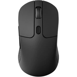 Keychron M3 Wireless Mouse, PAW3395 Sensor, Programmable Macro Button, 26,000 DPI Support, 2.4 GHz/Bluetooth 5.1 Support, 79g Lightweight, Ergonomic Design (Black)