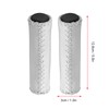 Alomejor 1 Pair of Bicycle Handlebar Grips Hand Stitched PU