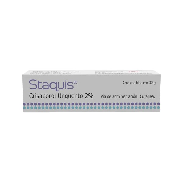 Staquis Ungüento 2 G, 1 Tubo 30 G