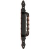 KOTARBAU® Door Handle 290 mm Copper Black Wrought Iron Door