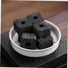Outanaya Fireplace Charcoal Tablets Odourless Bamboo Charcoal for Grilling Camping
