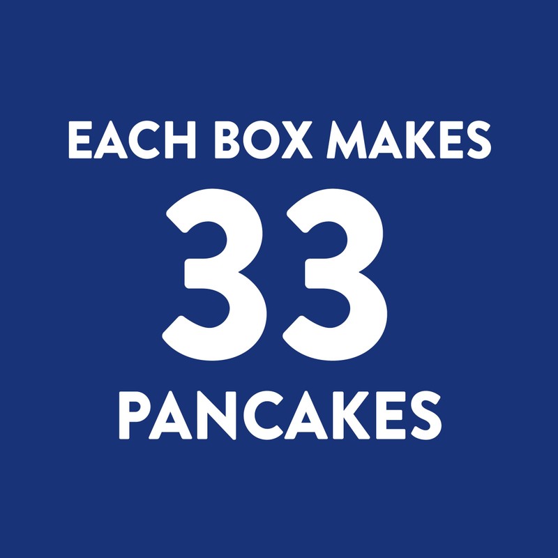 Krusteaz Complete Pancake Mix, Blueberry Pancake Mix, 25.2-Ounce Box (Pack