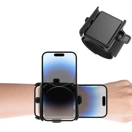 2 in 1 Running Smartphone Armband 360° Rotating Smartphone Holder Arm Holder Smartphone Wrist Fixed Multi-Scene Compatible