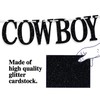 Same Cowboy Forever Banner, Country Western Bachelorette / Divertida decoración