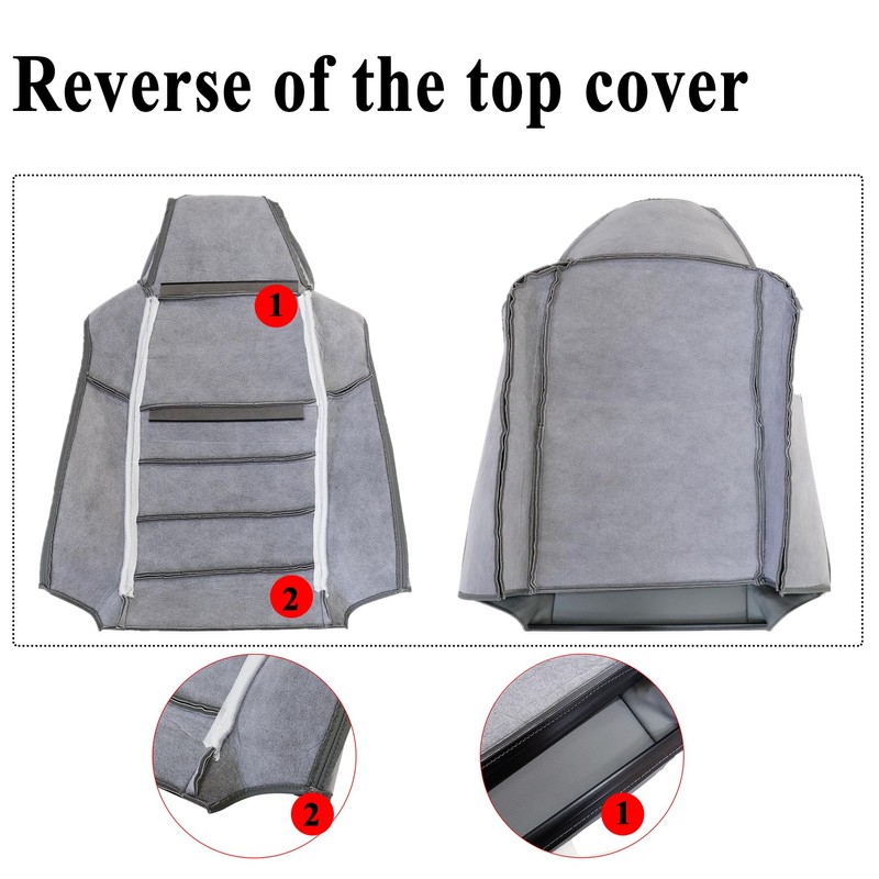 NLQR Driver and Passenger Side Bottom & Top Back Replacement