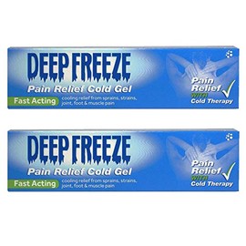 2 x 35g Cooling Gel Legs Back Neck Shoulders Muscular Fast Action