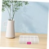 NOLITOY 4pcs Storage Box Litterbox Storage Bins with Lids Small