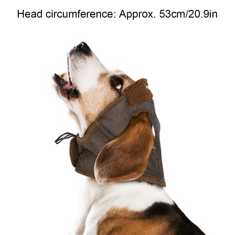 Pet Small and Mediumsized Dog Autumn and Winter Pilot Hat