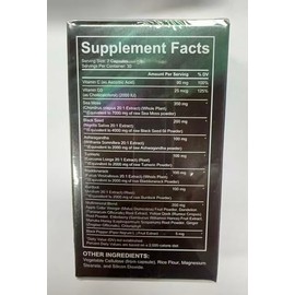 Sea Moss Black Seed Oil Ashwagandha Ginger, Sea Moss Capsule Supplement with Turmeric Burdock Root Bladderwrack Vitamin C Vitamin D3 Enhanced Immunity