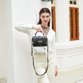 LL LOPPOP Crossbody Bags for Women Vegan Leather Small Cross Body Purses Designer Handbags Shoulder Purse Evening Bag