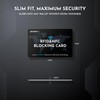 LEDONGUS RFID Blocking Cards – 6 Pack with 2 RFID