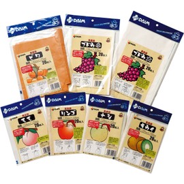 Daiichi Vinyl Fruit Bags (Pack of 20), Grape (Small), 9.1 x 6.2 inches (230 x 158 mm)