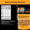 KIND Healthy Grains Granola, Oats & Honey Clusters with Toasted
