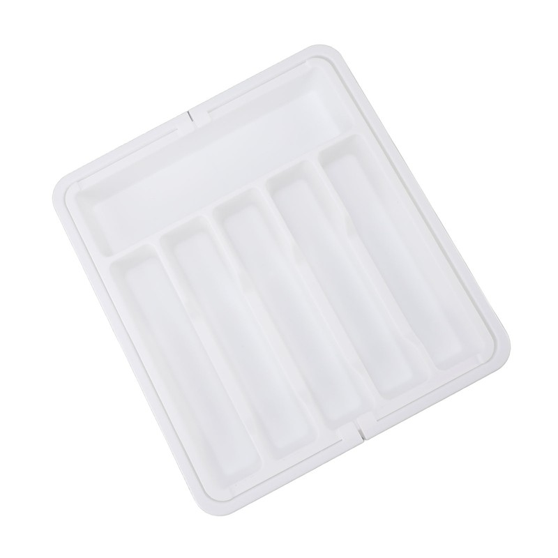 Expandable Utensil Tray Multi Compartments Space Saving Expandable Kitchen Drawer