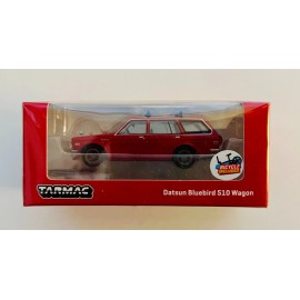 Tarmac Global 64 Datsun Bluebird 510 Wagon (Red) 1:64 Scale Diecast Car