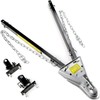 INTBUYING Adjustable Universal Tow Bar + 2X Safety Chains 2"