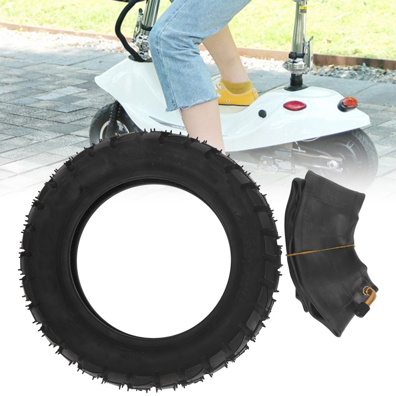 10in Electric Scooter Tire with 10x2.5in Inner Tube Inflatable Rubber