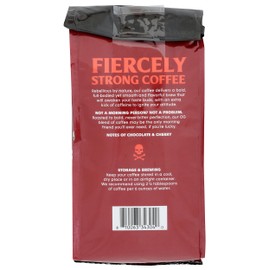 Death Wish Coffee Co Organic Dark Roast Ground Coffee, 10 OZ