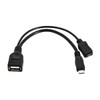 CY Cable Micro USB 2.0 OTG Host Flash Disk Cable