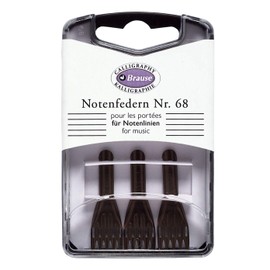 Brause Portee 68 Nib (Pack of 3)