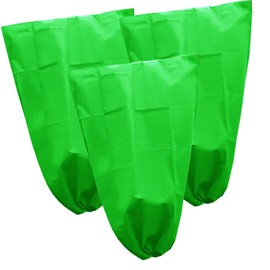 Sosoport 3pcs Plant Protective Cover Non-Woven Frost Bag Drawstring for Shrubs for Shielding Plants from Frost and Animals
