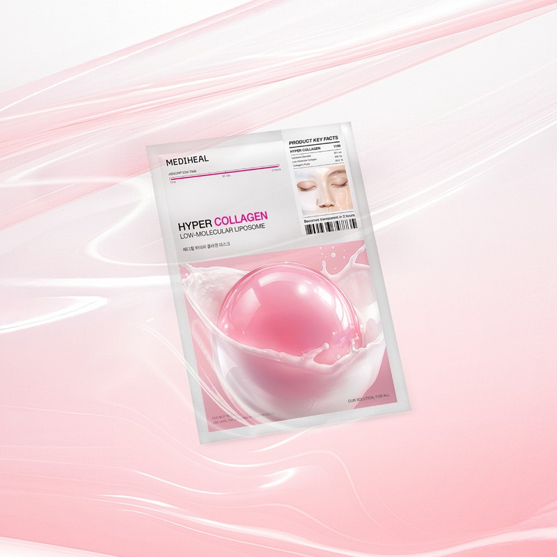 MEDIHEAL [Super Points] Mediheal Hyper Gel Mask Collagen, 1 Sheet,